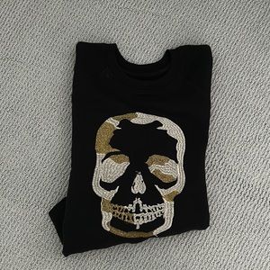 Zadig & Voltaire Embroidered Skull Sweatshirt